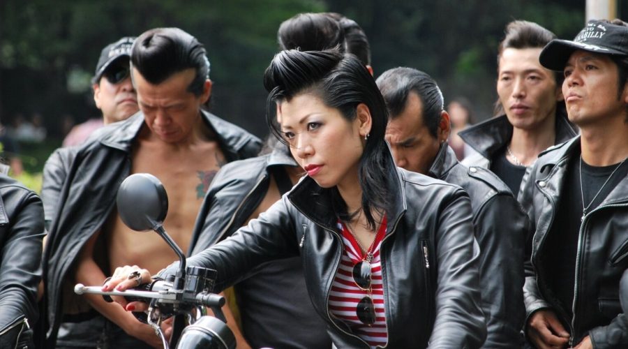 Mercenary Garage Design Dublin Ireland Custom Motorcycle Workshop Sukeban Boss Girl Bosozoku Rockers Japan